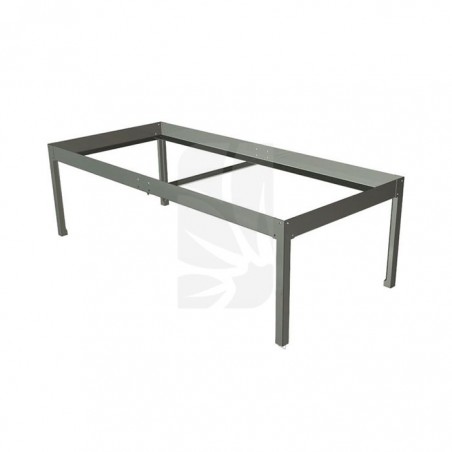 Soporte para bandeja gris 0,56 x 1,26 m.