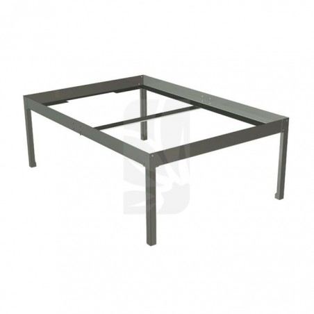 Soporte para bandeja negra 1 x 1 m.
