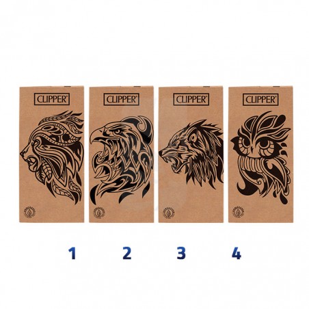 Papel Clipper RYO 420 Tribal Animals K.S. + Tips