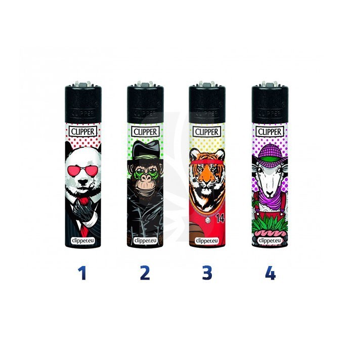 Accendino Clipper RYO 420 Cool Animals