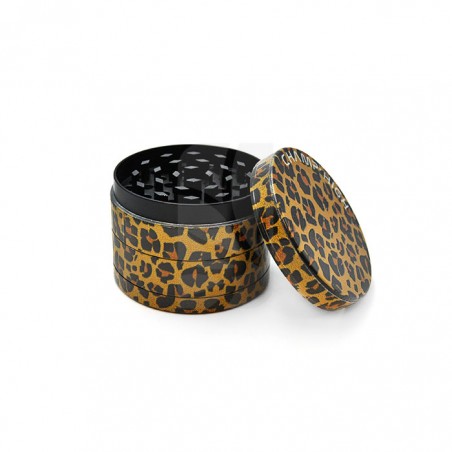 Animal Skin Grinder Leopard 50 mm – 4-teilig