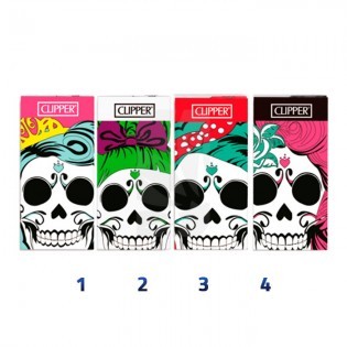 COMPRAR Papeles de Liar Pin Up Skull con Tips de CLIPPER