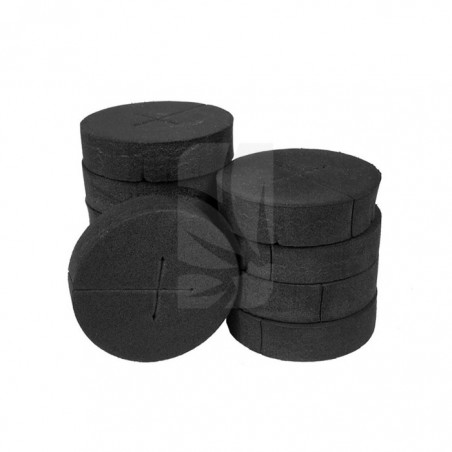 Disco in neoprene nero 5 cm