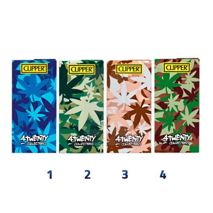 Papel CLIPPER RYO 420 CAMOUFLAGE WEED-PAPEL+TIPS
