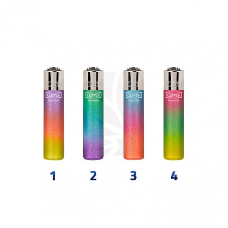 Mechero CLIPPER Triple Gradient