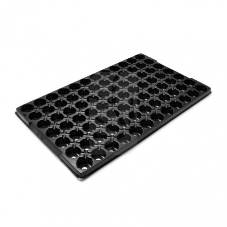 Empty tray for 33mm Jiffy pellets, 84 cells ✅