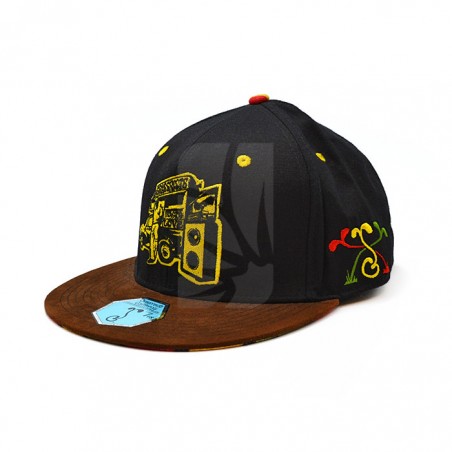 Gorra de Cáñamo Rasta Roots Fitted de Grassroots