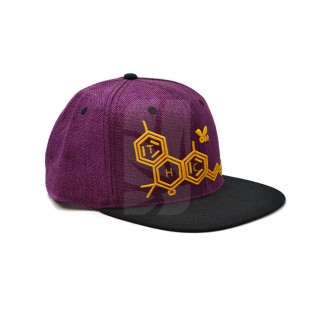 THC Bee Purple Hemp Cap by Grassroots 🧢