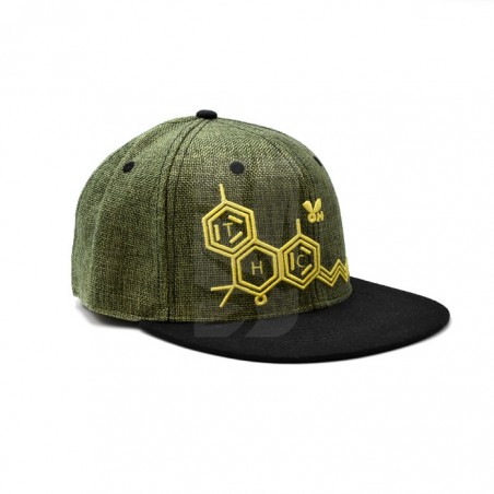 Comprar Gorra de Cáñamo THC Bee Green de Grassroots