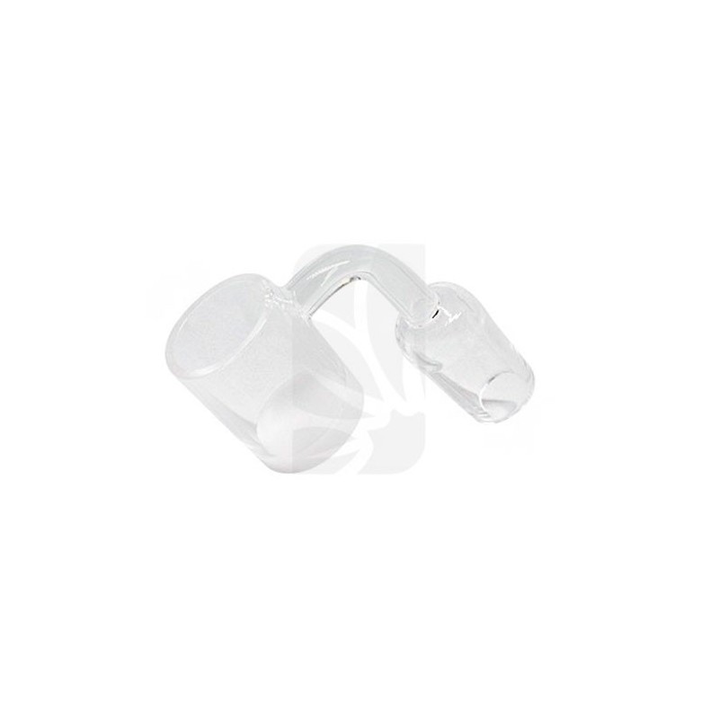 Banger Flat Quartz White base macho 19mm. Banger Flat Quartz White base macho 19mm.