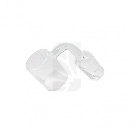 Banger Flat Quartz White base macho 19mm. ✅  BANGERS PARA BONGS