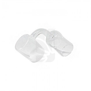 Female Banger White Base Flat Quartz 19 mm. ✅