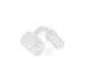 Base Banger Hembra 14mm Cuarzo Plano Blanco Base Banger Hembra 14mm Cuarzo Plano Blanco