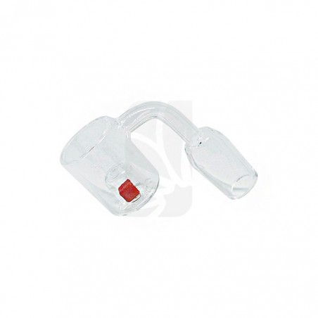 Red quartz banger, male, 19mm. Cadmium core ✅ BANGERS FOR BONGS