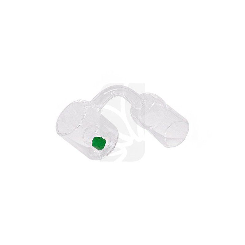Banger cuarzo Verde hembra 19mm. Núcleo cadmio Banger cuarzo Verde hembra 19mm. Núcleo cadmio