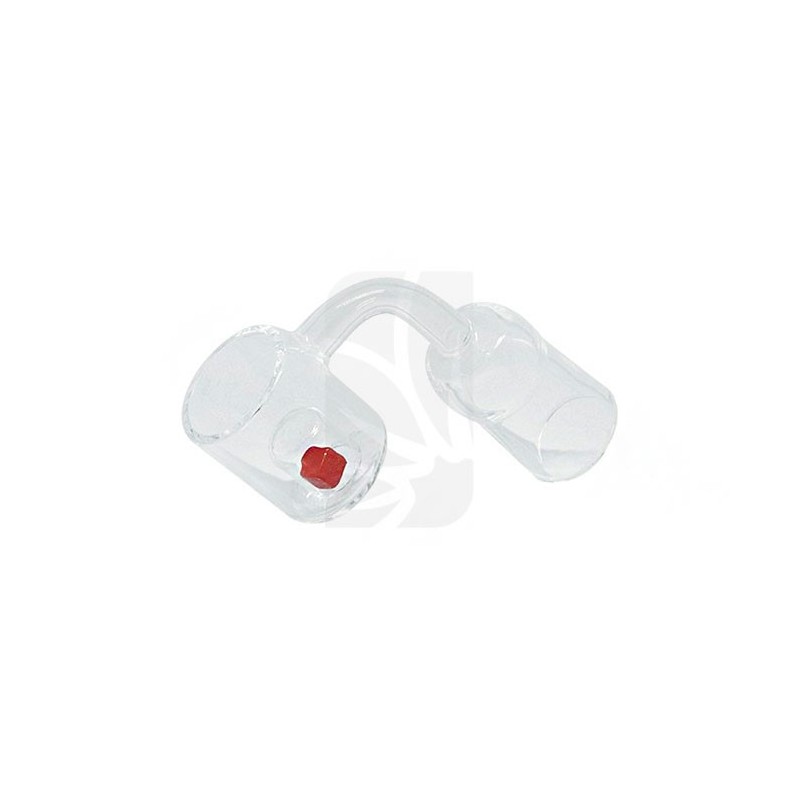 Banger cuarzo Rojo hembra 19mm. Núcleo cadmio Banger cuarzo Rojo hembra 19mm. Núcleo cadmio