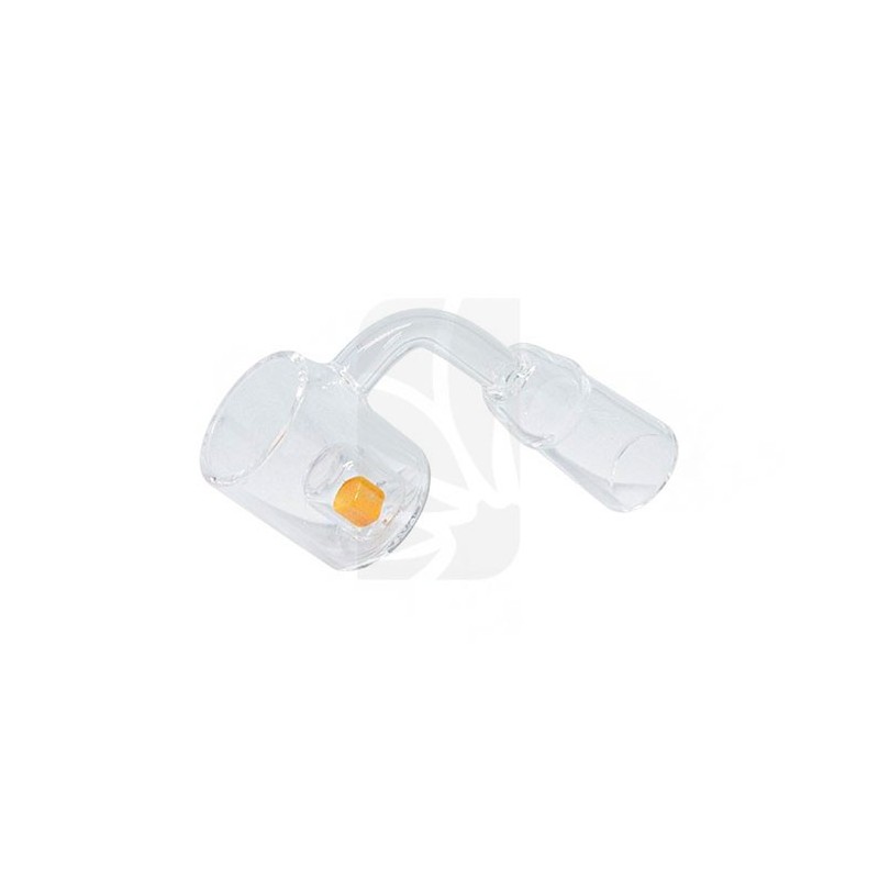 Banger cuarzo amarillo hembra 14mm. Núcleo de cadmio Banger cuarzo amarillo hembra 14mm. Núcleo de cadmio