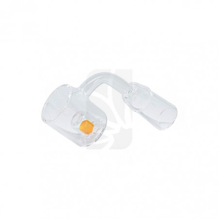 Banger yellow quartz female 14mm. Cadmium core ✅