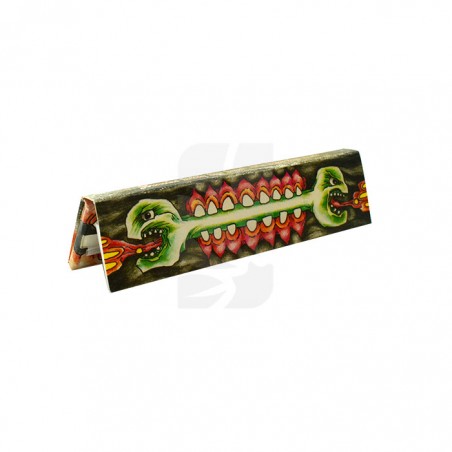 Papeles de Liar Horror Say Design King Size Slim con Tips de Snail