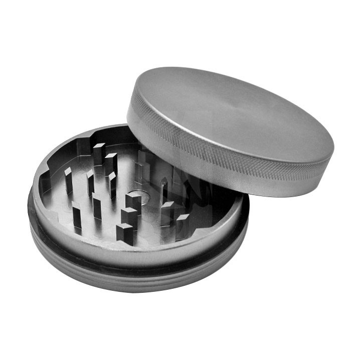 GRINDER CON IMAN 2 PARTES GRIS (89 MM) GRINDER CON IMAN 2 PARTES GRIS (89 MM)