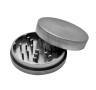 GRINDER CON IMAN 2 PARTES GRIS (89 MM)