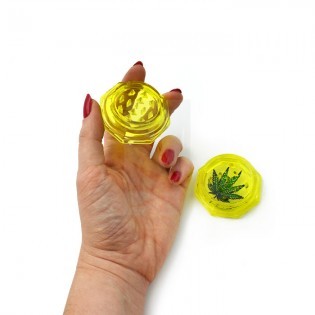 Grinder en Plastique Leaf 53 mm – 2 Parties