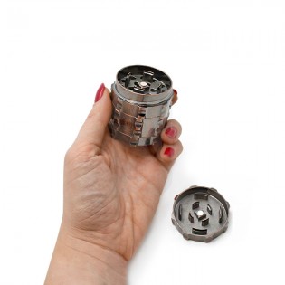 Aged Copper CNC Grinder – 4 Parts