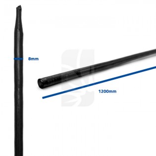 Black stake - 120 cm. ✅ Stake for indoor