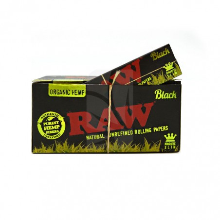 RAW Black Organisch King Size