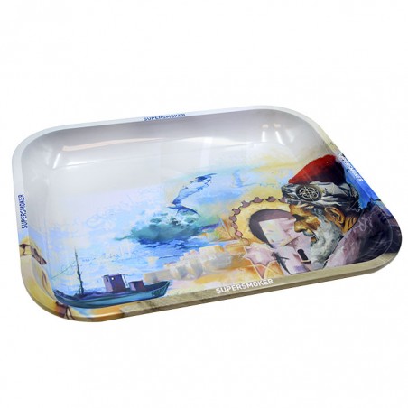 Large El Niño de las Pinturas Rolling Tray