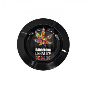 Cenicero de Barcelona de Metal en Legalize