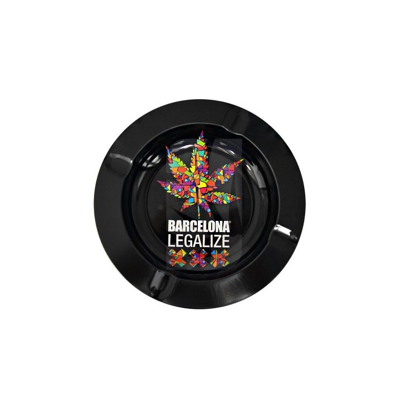 Cinzeiro de Metal Barcelona Legalize