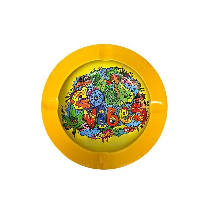 Good Vibes Metal Ashtray Good Vibes Metal Ashtray