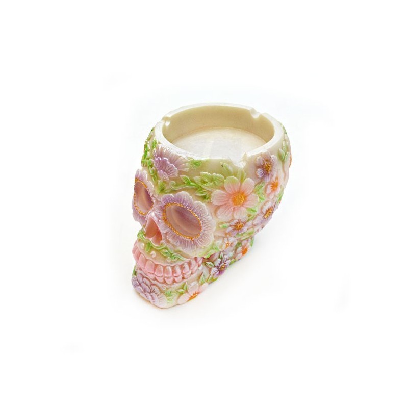 Cendrier Crâne Mexicain avec LED