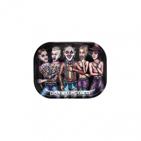 Bandeja de Liar Pequeña en Metal de Lion Rolling Circus