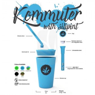 Tamaño del Bong / Taza KOMMUTER - Camouflage