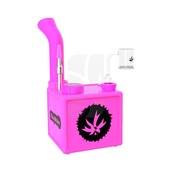 Rosa Miss Pinky Silikon-Kube-Bong Rosa Miss Pinky Silikon-Kube-Bong