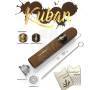 Pipa de silicona KUBAN Marrón Oscuro Pipa de silicona KUBAN Marrón Oscuro