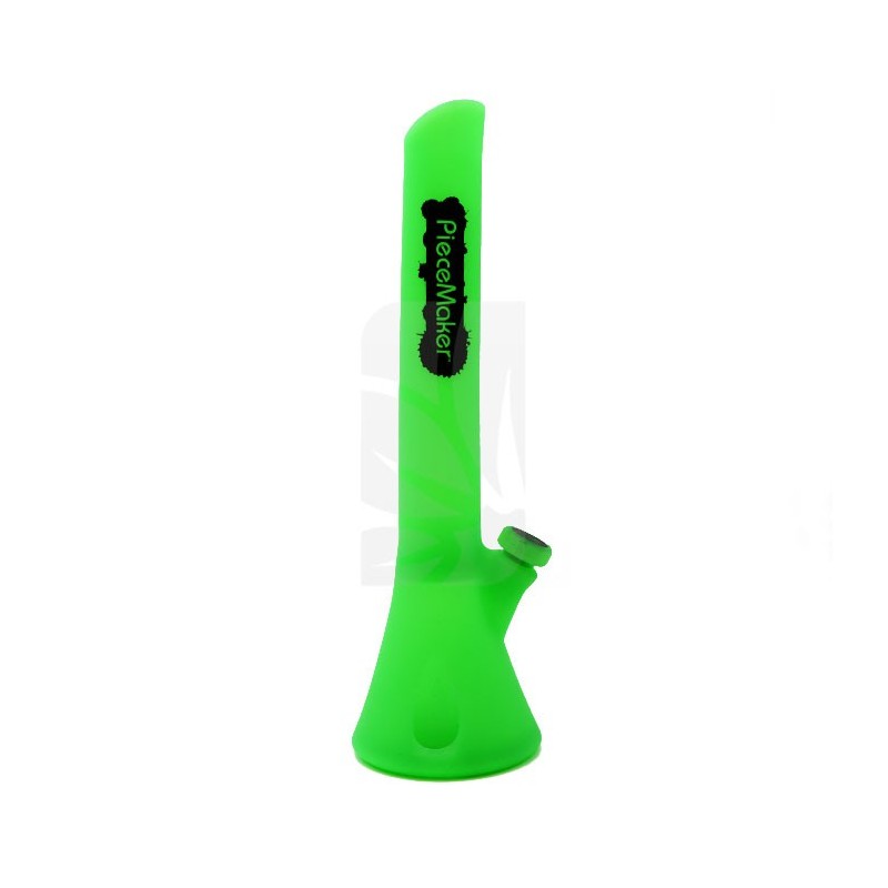 Bong de silicona Kirby Verde Bong de silicona Kirby Verde