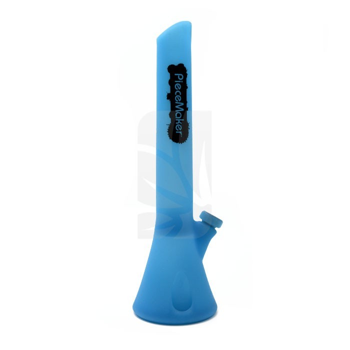 Bong in Silicone Kirby Indy Glow Blu