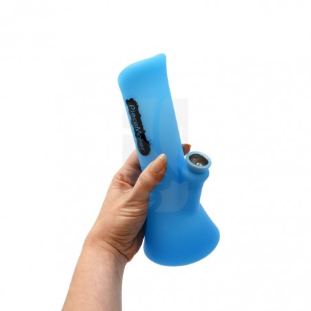 Kali Indy Glow Blue Silicone Bong
