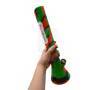 Bong de silicona Kirby - Verde/Negro/rojo