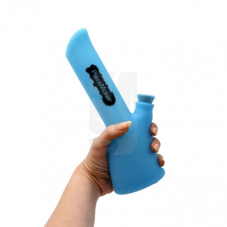 Bong de silicona Kolt Indy Glow Azul