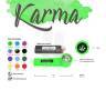 Pipe en silicone Karma - Plusieurs couleurs