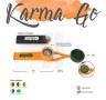 Pipa de silicona KARMA GO! Naranja Pipa de silicona KARMA GO! Naranja