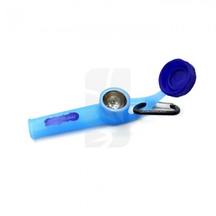 KARMA GO! Blue Silicone Pipe ⭐ PieceMaker PIPES