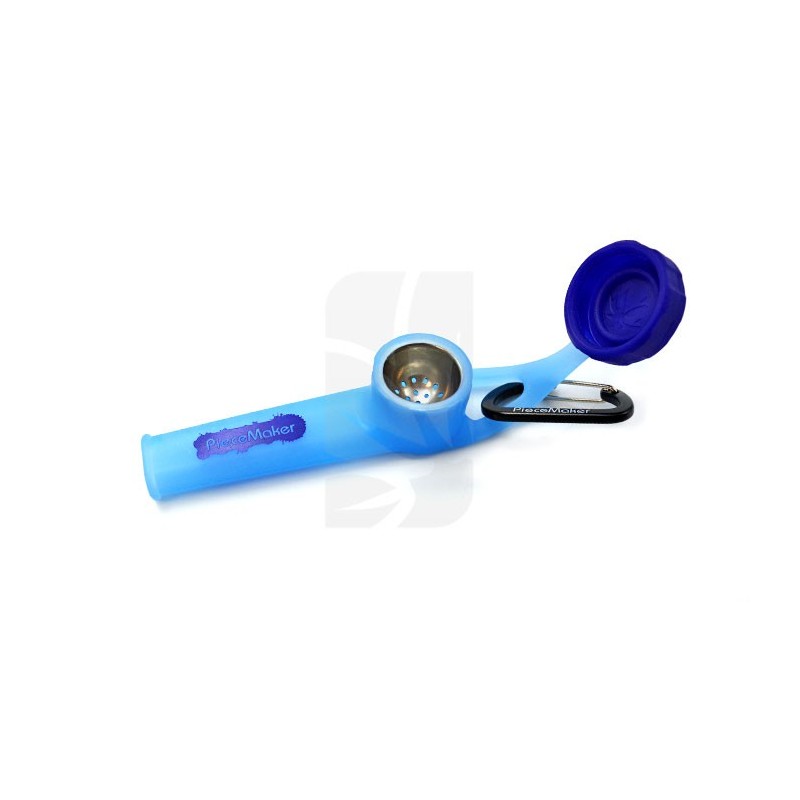 Pipe en silicone KARMA GO! Bleue