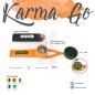 Pipa de silicona KARMA GO! Amarillo/Verde/Rosa
