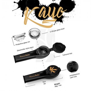 KAYO Red Silicone Pipe ⭐ GROW SHOP WEB