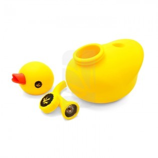 Pipa / Bong Kwack Pato de Silicona desmontable